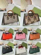 プラダバッグGUCCI 20023 新作 横型 バンブー 携帯ショッピングバッグ