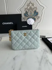 シャネル財布CHANEL 2023新作 ペンダント 小銭入れ