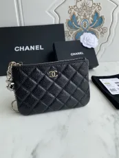 シャネル財布CHANEL 2023新作 ペンダント 小銭入れ