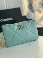 シャネル財布CHANEL 2023新作 ラムスキン クラッチウォレット