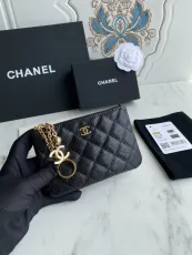 シャネル財布CHANEL 2023新作 ペンダント 小銭入れ