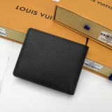 ルイヴィトン財布LOUIS VUITTON 2023年新作 フルレザー ライチ柄 ショートクリップ M69829