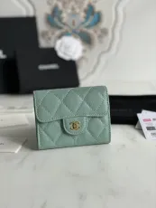 シャネル財布CHANEL 2023 新作ダブルレイヤー カード ホルダー