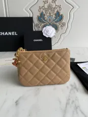 シャネル財布CHANEL 2023新作 ペンダント 小銭入れ