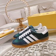 グッチ靴GUCCI 2023年新作adidas連名カップルカジュアルスポーツシューズ