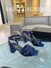 サンローラン靴Yves Saint Laurent 2023新作 ホットダイヤモンドサンダル