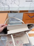 ルイヴィトンバッグLOUIS VUITTON 2023新作 3Dエンボス ピュアカウハイド ミディアム ショッピングバッグ