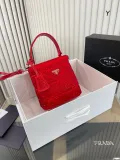 プラダバッグPRADA 2023新作 キラキラダイヤモンド トートバッグ
