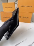 ルイヴィトン財布LOUIS VUITTON 2023年新作 M58189 ブラック ライチ柄 ショートクリップ