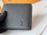ルイヴィトン財布LOUIS VUITTON 2023年新作 M58189 ブラック ライチ柄 ショートクリップ