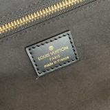 ルイヴィトンバッグLOUIS VUITTON 2023新作 M46039 刺繍 黒 ハンドバッグ