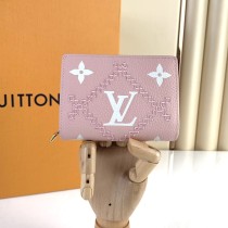 ルイヴィトン財布LOUIS VUITTON 2023年新作 M81139 81212 刺繍 ピンク 財布