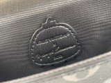 ルイヴィトンバッグLOUIS VUITTON 2023新作 M81935 ブラック フラワードット シルクスクリーン ミニ ハンドバッグ