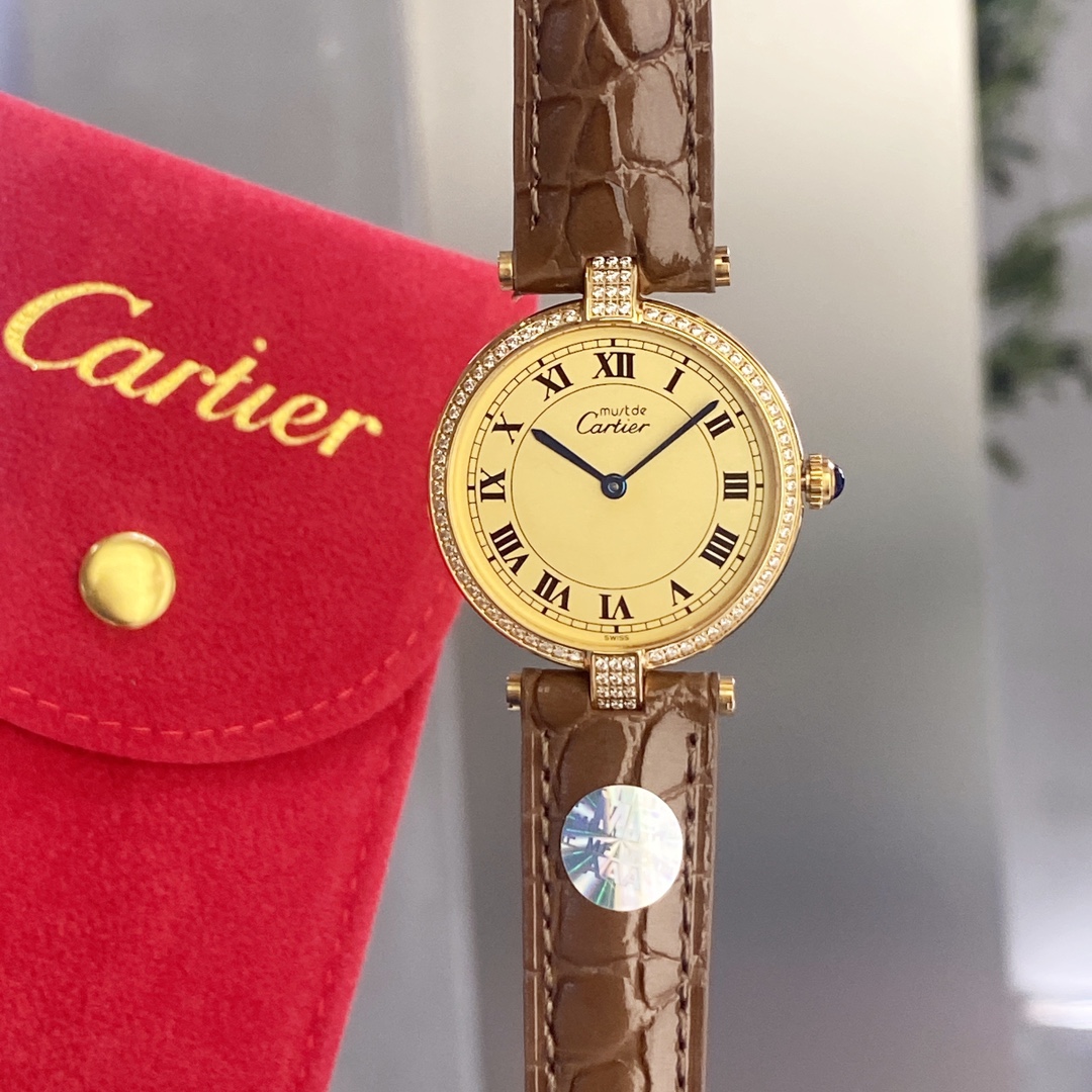 カルティエ時計CARTIER 2023 新作 ディスク メディーバル ウォッチ
