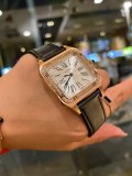 カルティエ時計CARTIER 2023新作 サントス 極薄 デュモンシリーズ レディース 腕時計