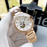 カルティエ時計CARTIER 2023年新作 ブルーバルーン メンズ 腕時計