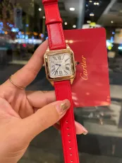カルティエ時計CARTIER 2023新作 サントス 極薄 デュモンシリーズ レディース 腕時計