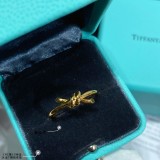 ティファニー指輪Tiffany Co 2023 新作 ライト ゴールド ノット リング
