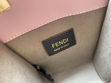 フェンディバッグFENDI 2023新作 ミニトート トータスシェル 携帯用メッセンジャーバッグ