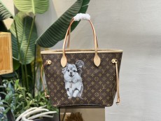 ルイヴィトンバッグLOUIS VUITTON 2023新作 シルクスクリーン ペット ハンドバッグ