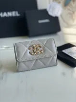 シャネル財布CHANEL 2023新作 フラップ小銭入れ