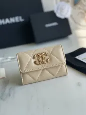 シャネル財布CHANEL 2023新作 フラップ小銭入れ