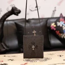 クロムハーツバッグCHROME HEARTS 2023新作 クロスデニム スモール 斜め掛けバッグ