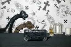 クロムハーツ財布CHROME HEARTS 2023新作 水栗クロコダイル ウォレット