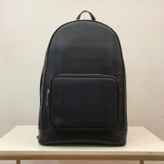バーバリーバッグBURBERRY 2023新作 チェック柄＆レザー リュックサック