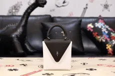 クロムハーツバッグCHROME HEARTS 2023新作 白黒配色 スクエアパック