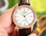 パテックフィリップ時計PATEK PHILIPPE 2023 新品 超薄型 メンズ 自動巻き 機械式時計