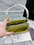 プラダバッグPRADA 2023新作 キャンバス アンダーアームバッグ