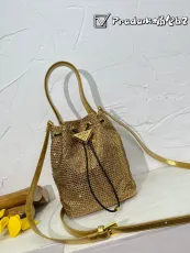 プラダバッグPRADA 2023新作 総ダイヤクリスタルバッグ