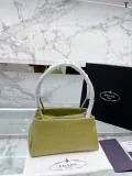 プラダバッグPRADA 2023新作 キャンバス アンダーアームバッグ