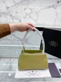プラダバッグPRADA 2023新作 キャンバス アンダーアームバッグ
