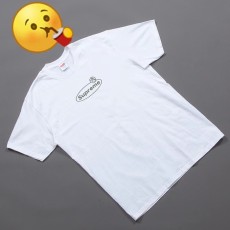 シュプリーム服Supreme 2023 New Prohibition Slogan Logo 半袖Tシャツ