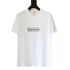 シュプリーム服Supreme 2023 new LOGO チョークレター 半袖Tシャツ