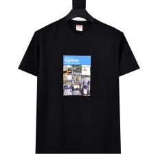 シュプリーム服Supreme 2023 新作 Street View Verified ジュゴンゲ 写真 半袖 Tシャツ