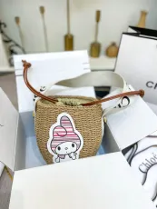 クロエバッグCHLOE 2023新作 ウーブンバケット