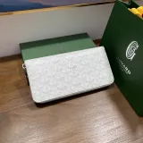 ゴヤール財布GOYARD 2023新作 ジッパーロングクリップ