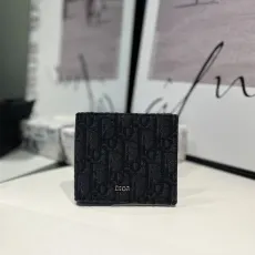 ディオール財布DIOR 2023新作 S027 ハイクオリティ メンズ ショートウォレット
