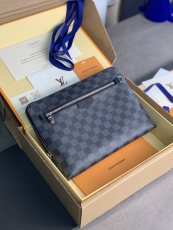 ルイヴィトン財布LOUIS VUITTON 2023年新作 ハイクオリティ クラッチ M60417 ブラック グリッド