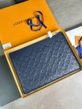 ルイヴィトン財布LOUIS VUITTON 2023新作 M62903 高級感のあるエンボス ブルー ハンドバッグ