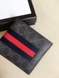 グッチ財布GUCCI 20213 新品 高品質の青と赤のベルトウォレット