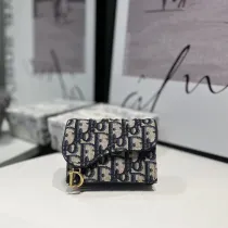 ディオール財布DIOR 2023新作 S5644 高級サドル 5連カードホルダー