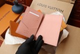 ルイヴィトン財布LOUIS VUITTON 2023新作 M46290 扇子プリント 高級パスポートホルダー