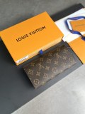 ルイヴィトン財布LOUIS VUITTON 2023年新作 高級財布 M60697 パープルゴールドバックル