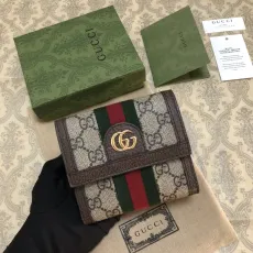 グッチ財布GUCCI 20213 新作 上質ショートウォレット