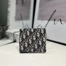 ディオール財布DIOR 2023新作 S027 ハイクオリティ メンズ ショートウォレット