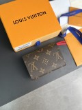 ルイヴィトン財布LOUIS VUITTON 2023年新作 高級小銭入れ M41939 レッドゴールドバックル